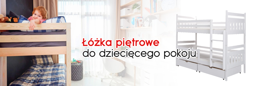 Łóżka piętrowe do dziecięcego pokoju